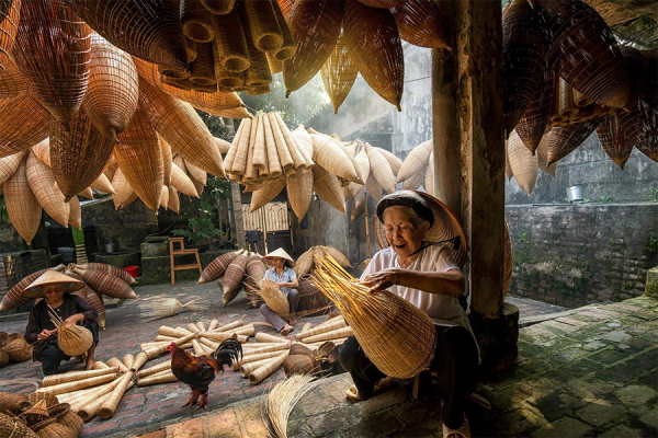 Bamboo & rattan weaving 