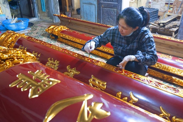 Wood carving