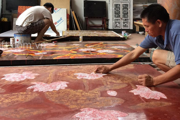 Art of lacquerware